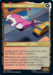 Arcee, Sharpshooter // Arcee, Acrobatic Coupe [Universes Beyond: Transformers] | Gamer Loot