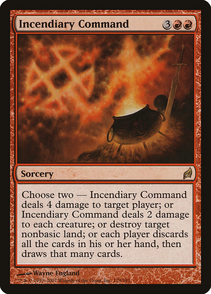 Incendiary Command [Lorwyn] | Gamer Loot