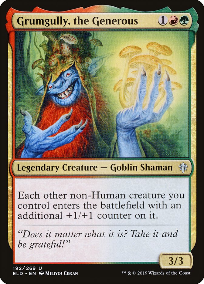 Grumgully, the Generous [Throne of Eldraine] | Gamer Loot