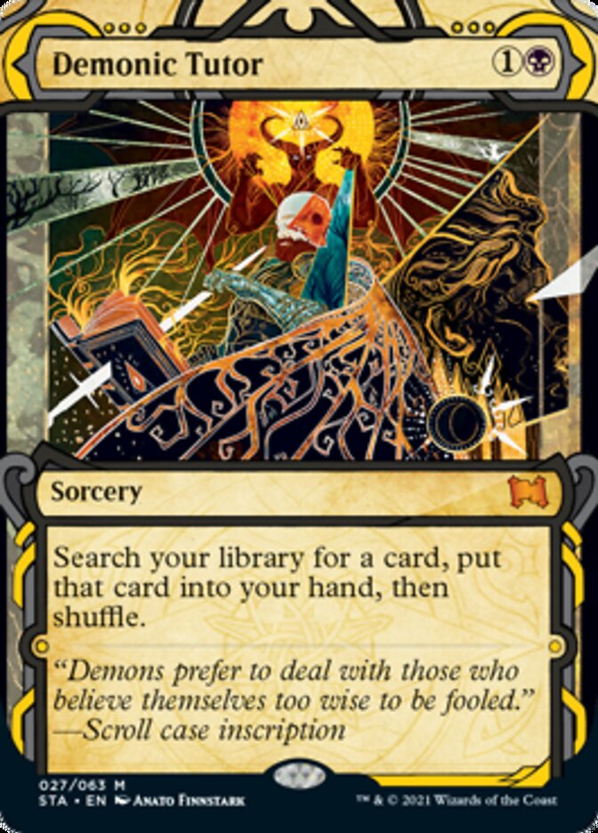 Demonic Tutor [Strixhaven Mystical Archive] | Gamer Loot