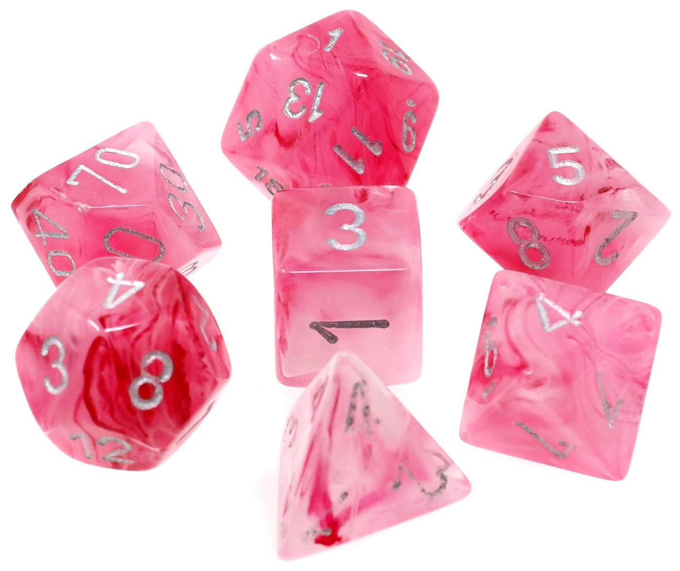 Chessex: Polyhedral Ghostly Glow™ Dice Set | Gamer Loot