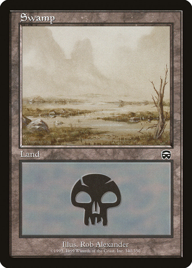 Swamp (340) [Mercadian Masques] | Gamer Loot
