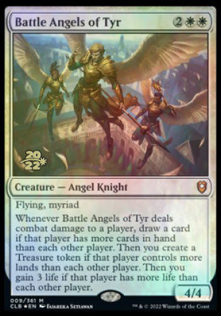 Battle Angels of Tyr [Commander Legends: Battle for Baldur's Gate Prerelease Promos] | Gamer Loot