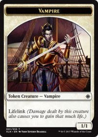 Vampire // Treasure Double-sided Token [Ixalan Tokens] | Gamer Loot