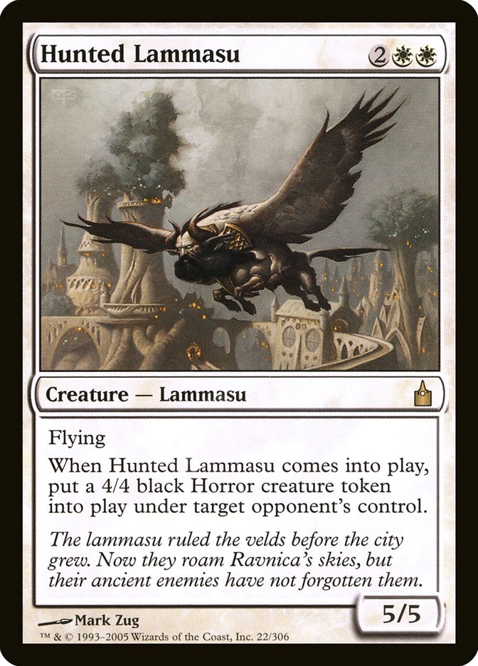 Hunted Lammasu [Ravnica: City of Guilds] | Gamer Loot