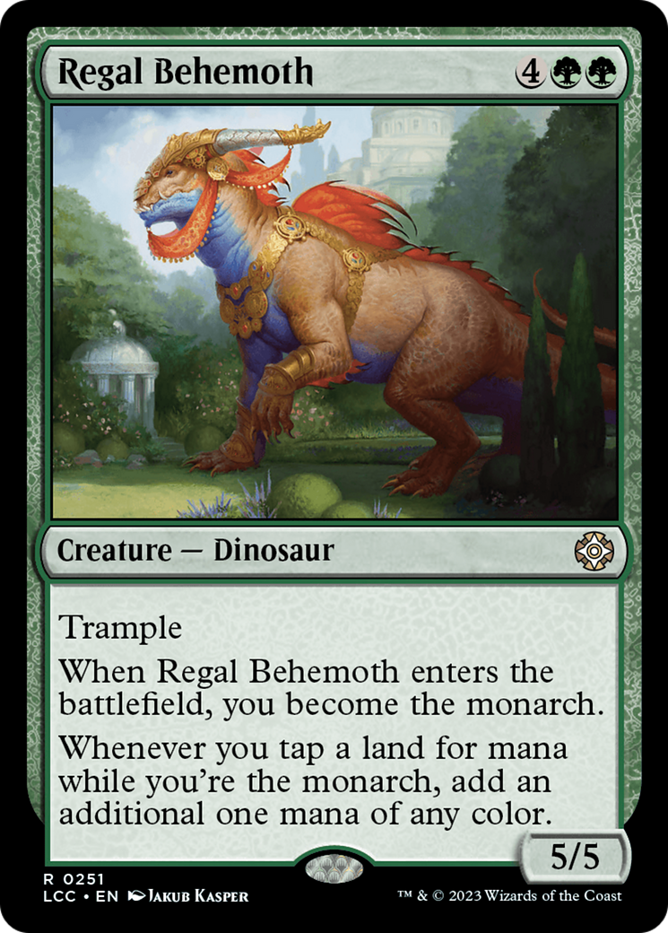 Regal Behemoth [The Lost Caverns of Ixalan Commander] | Gamer Loot