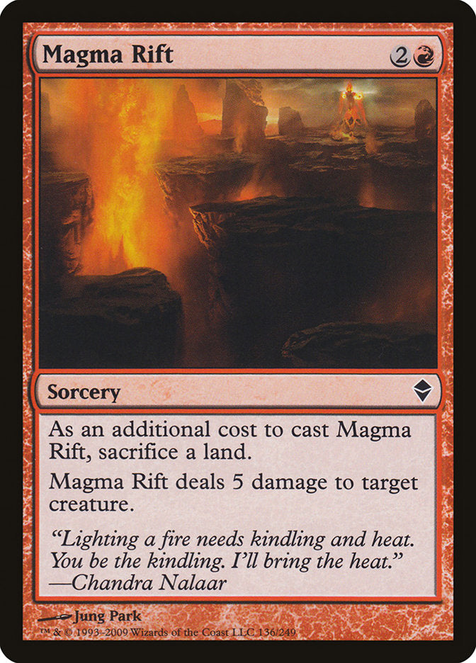 Magma Rift [Zendikar] | Gamer Loot