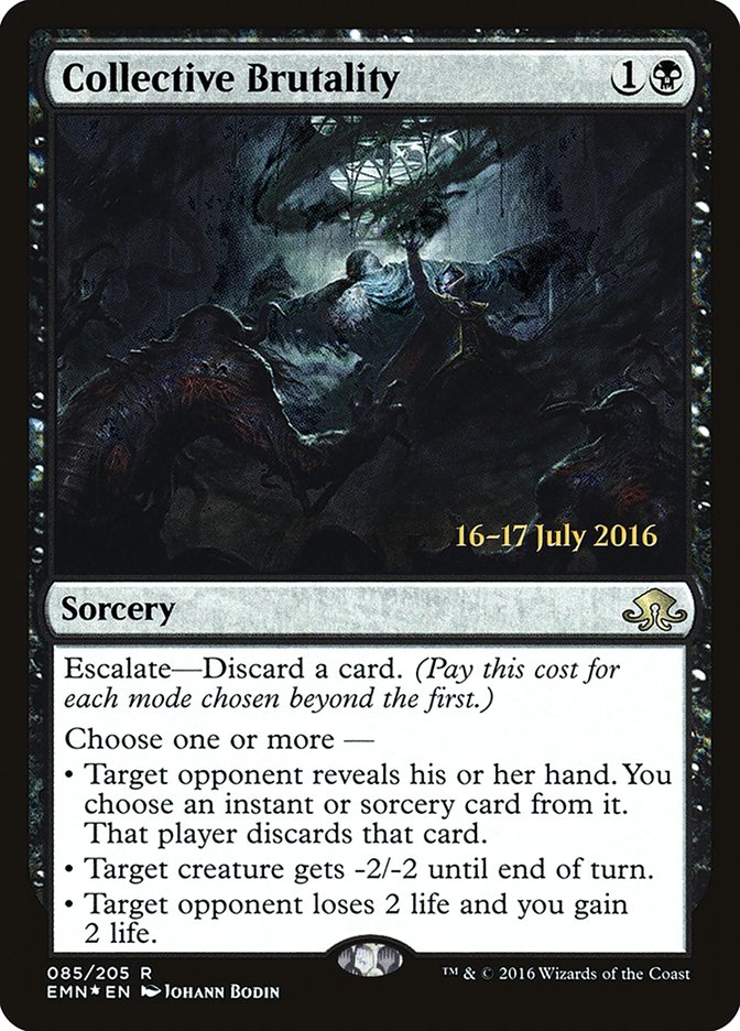 Collective Brutality  [Eldritch Moon Prerelease Promos] | Gamer Loot