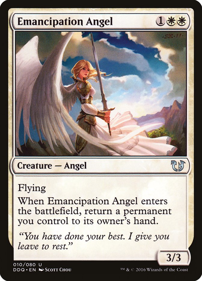 Emancipation Angel [Duel Decks: Blessed vs. Cursed] | Gamer Loot