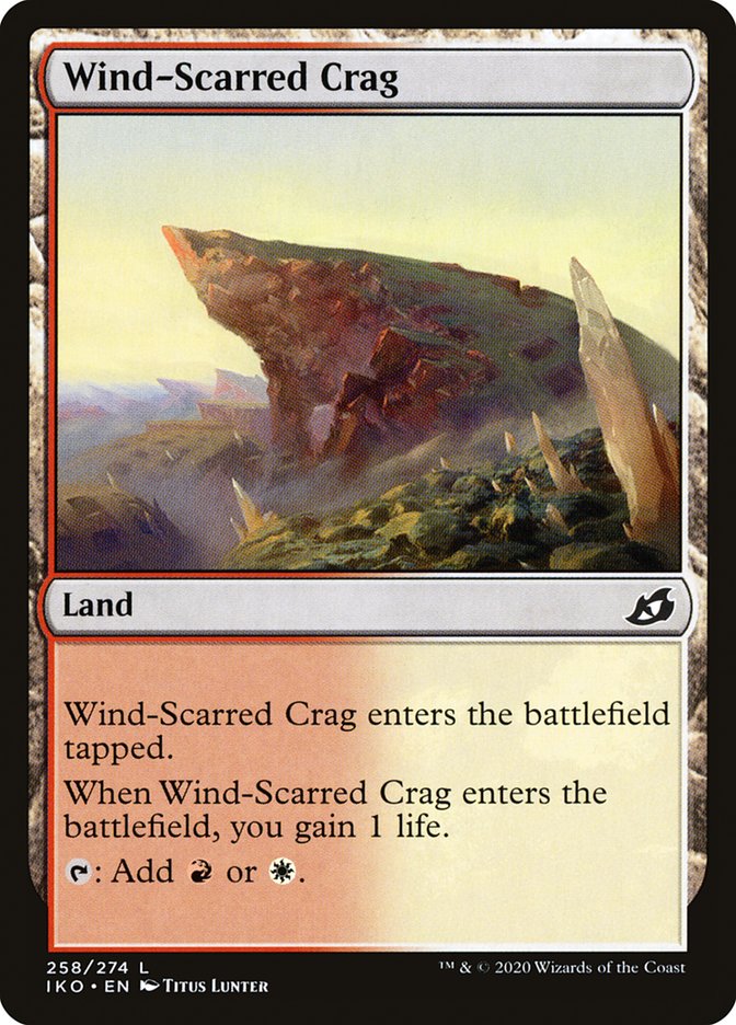 Wind-Scarred Crag [Ikoria: Lair of Behemoths] | Gamer Loot