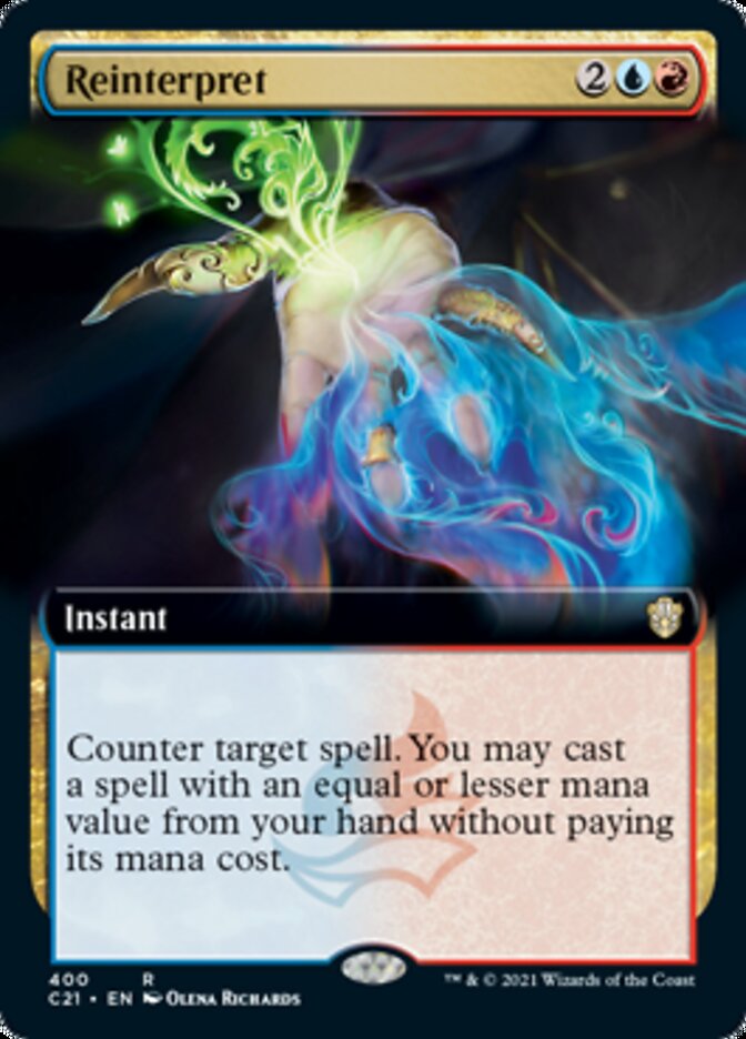 Reinterpret (Extended) [Commander 2021] | Gamer Loot