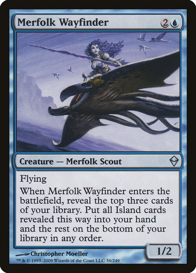 Merfolk Wayfinder [Zendikar] | Gamer Loot