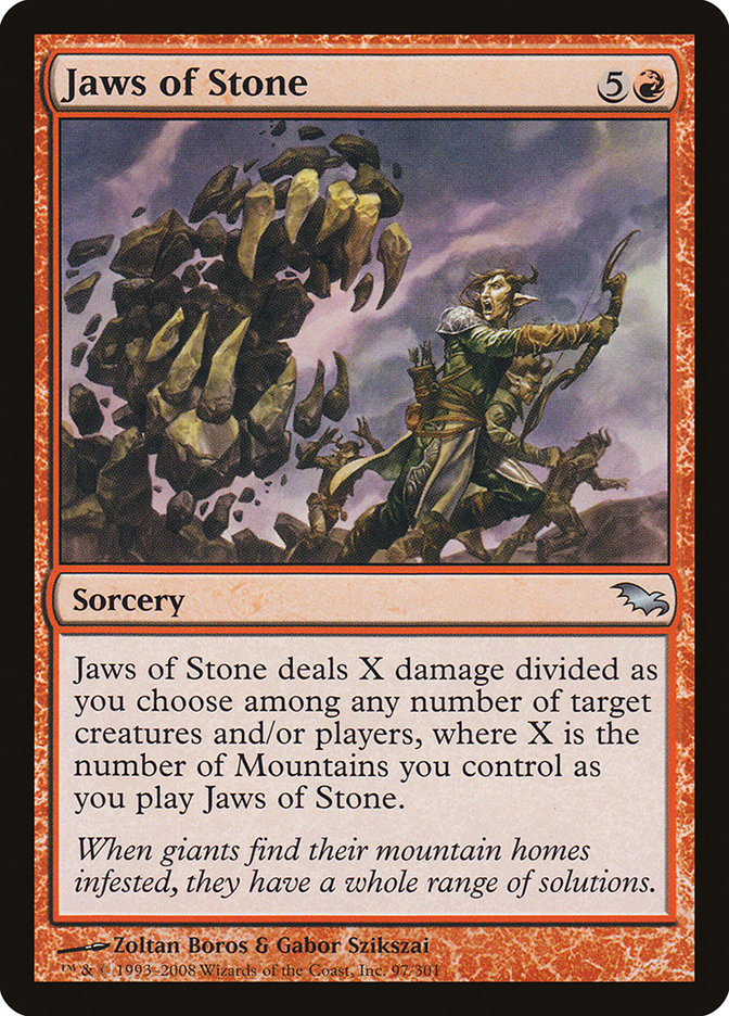 Jaws of Stone [Shadowmoor] | Gamer Loot