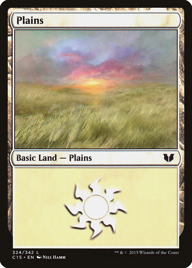 Plains (324) [Commander 2015] | Gamer Loot