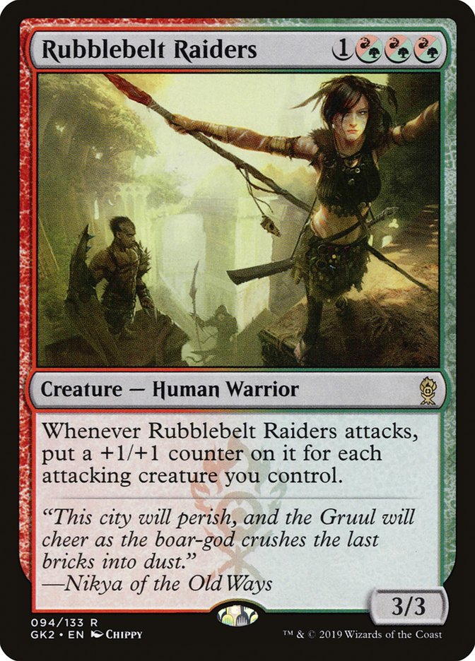 Rubblebelt Raiders [Ravnica Allegiance Guild Kit] | Gamer Loot