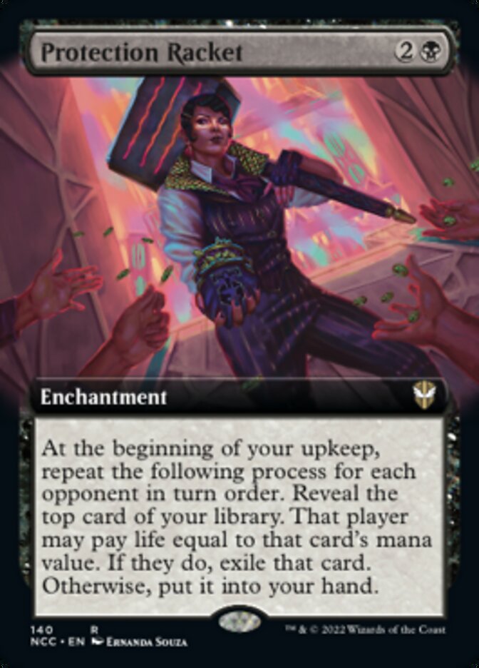 Protection Racket (Extended Art) [Streets of New Capenna Commander] | Gamer Loot