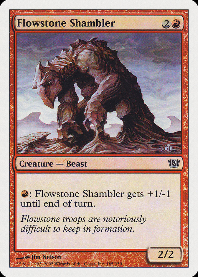 Flowstone Shambler [Ninth Edition] | Gamer Loot