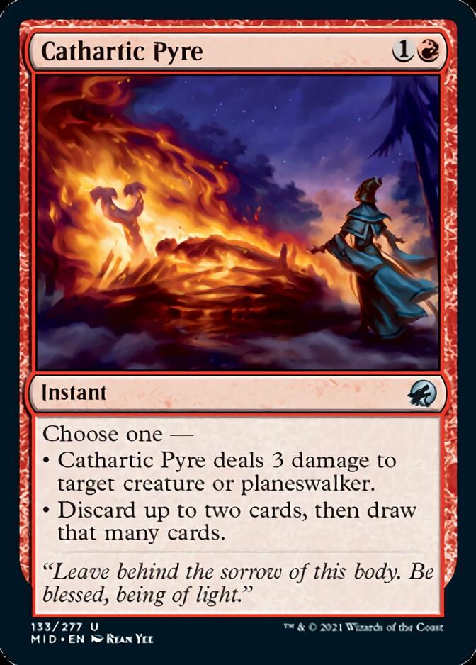 Cathartic Pyre [Innistrad: Midnight Hunt] | Gamer Loot