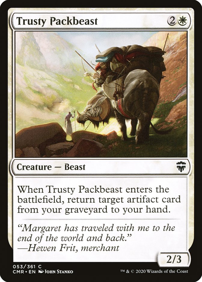 Trusty Packbeast [Commander Legends] | Gamer Loot