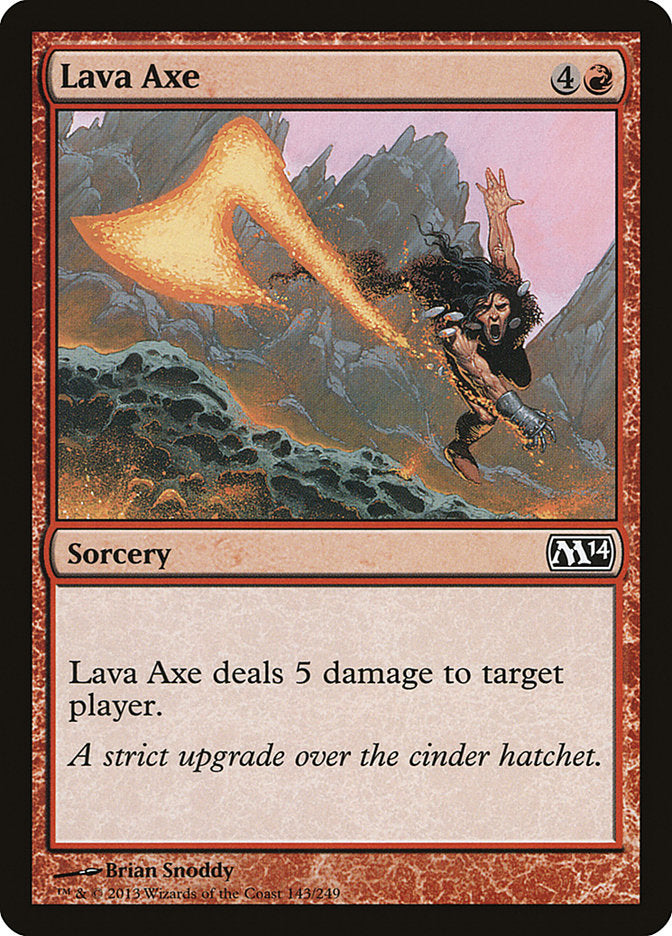 Lava Axe [Magic 2014] | Gamer Loot