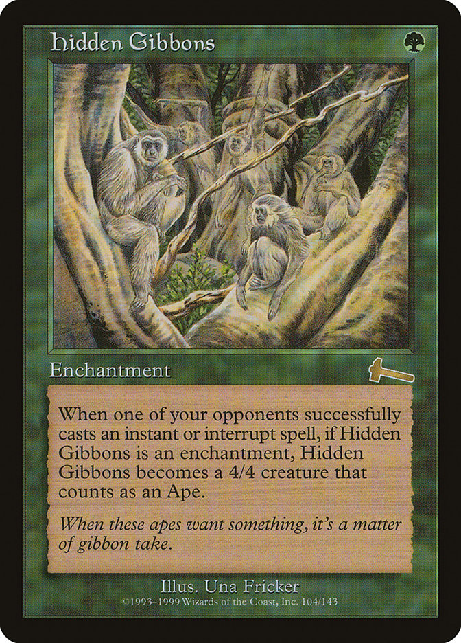 Hidden Gibbons [Urza's Legacy] | Gamer Loot