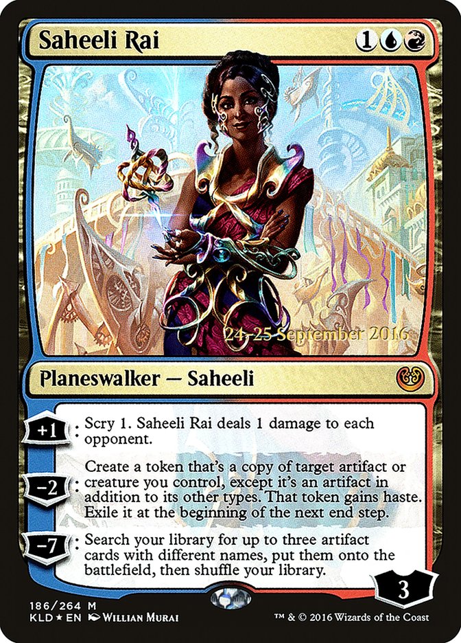 Saheeli Rai  [Kaladesh Prerelease Promos] | Gamer Loot