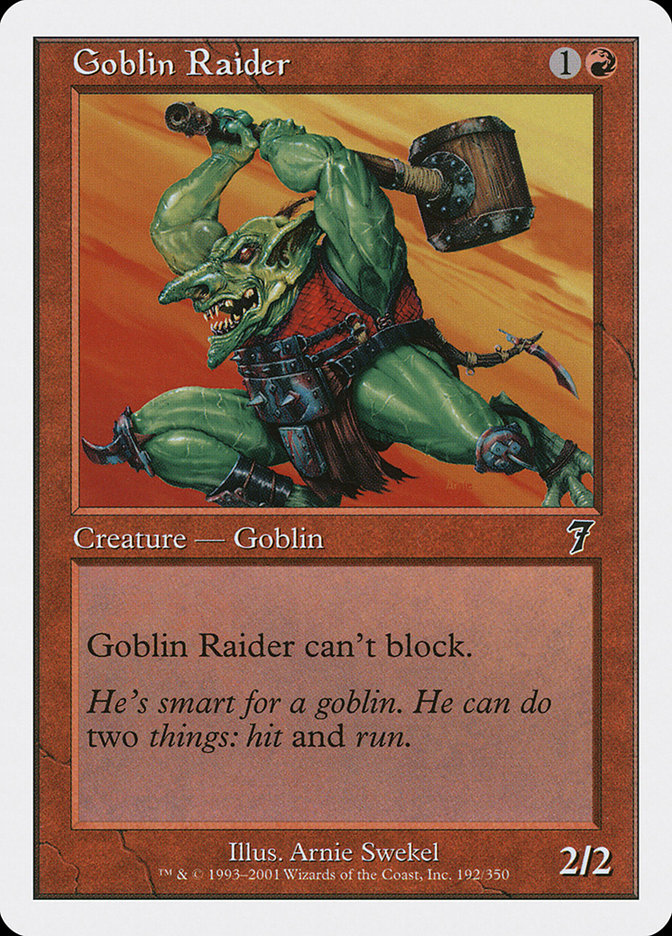 Goblin Raider [Seventh Edition] | Gamer Loot