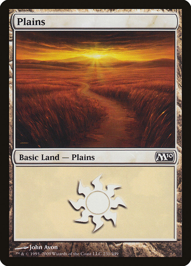 Plains (231) [Magic 2010] | Gamer Loot