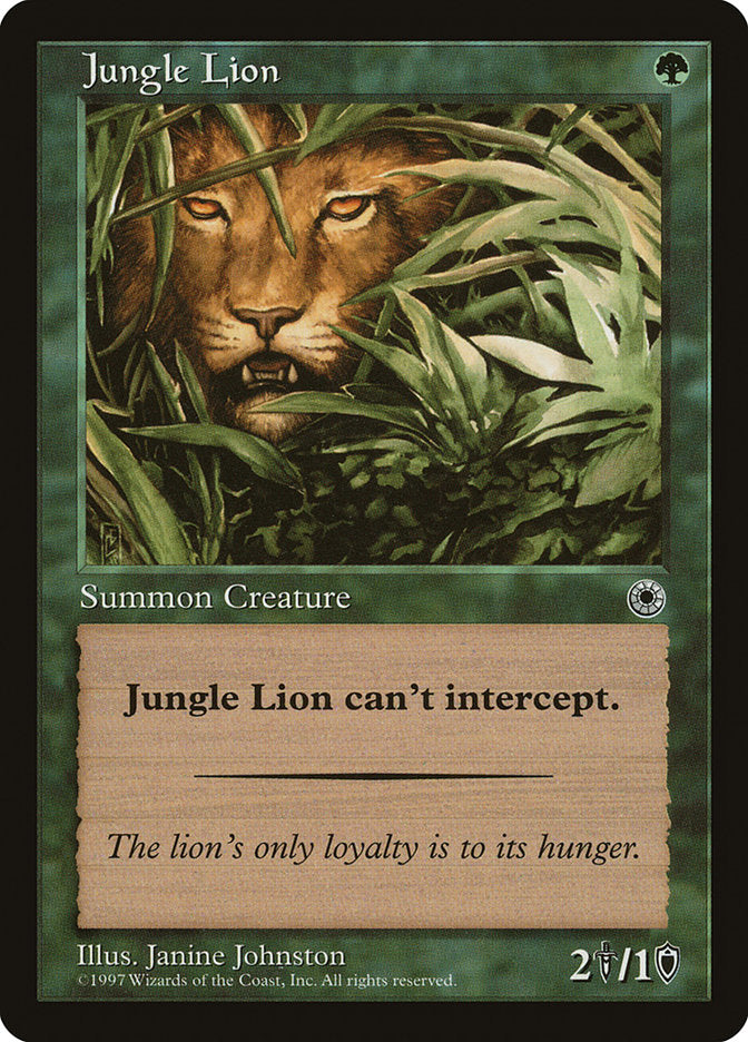 Jungle Lion [Portal] | Gamer Loot