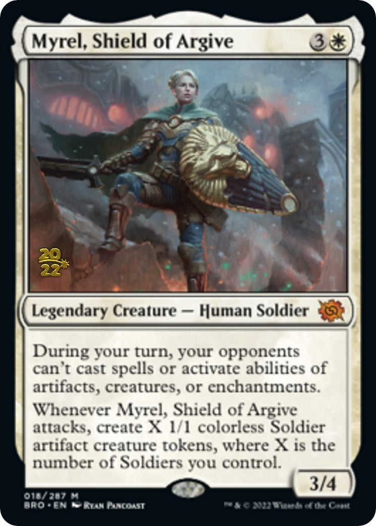 Myrel, Shield of Argive [The Brothers' War: Prerelease Promos] | Gamer Loot