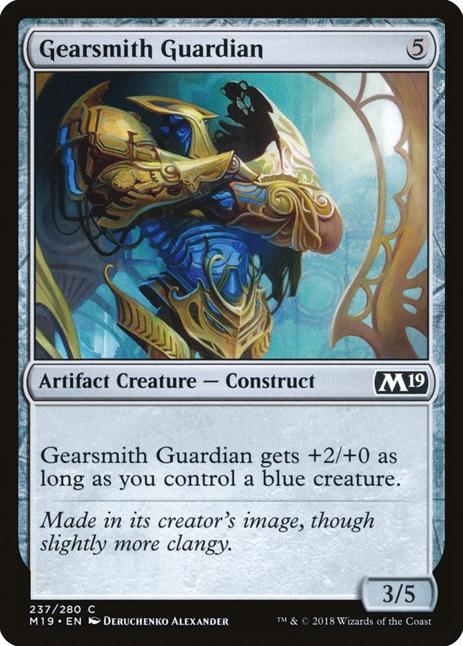 Gearsmith Guardian [Core Set 2019] | Gamer Loot