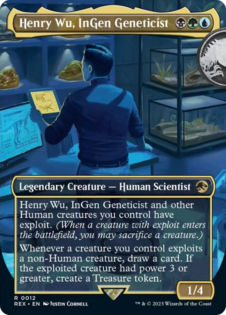 Henry Wu, InGen Geneticist (Borderless) [Jurassic World Collection] | Gamer Loot