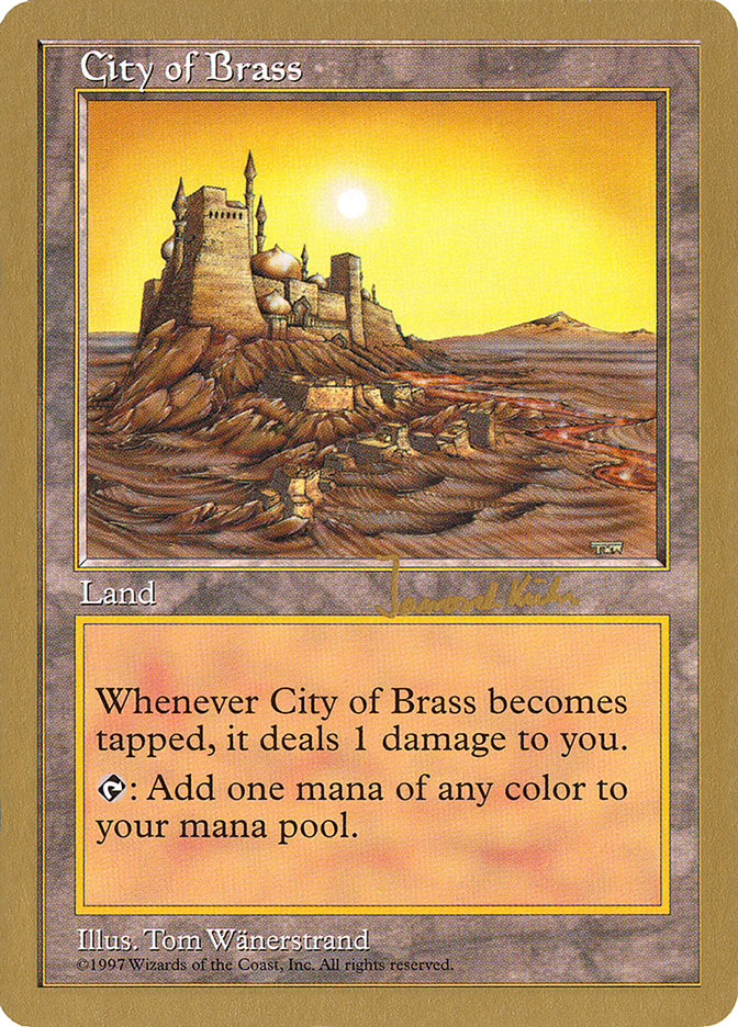 City of Brass (Janosch Kuhn) [World Championship Decks 1997] | Gamer Loot