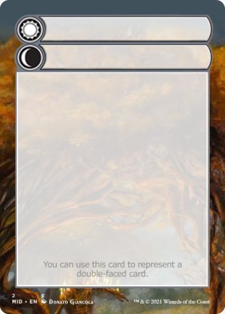 Helper Card (2/9) [Innistrad: Midnight Hunt Tokens] | Gamer Loot