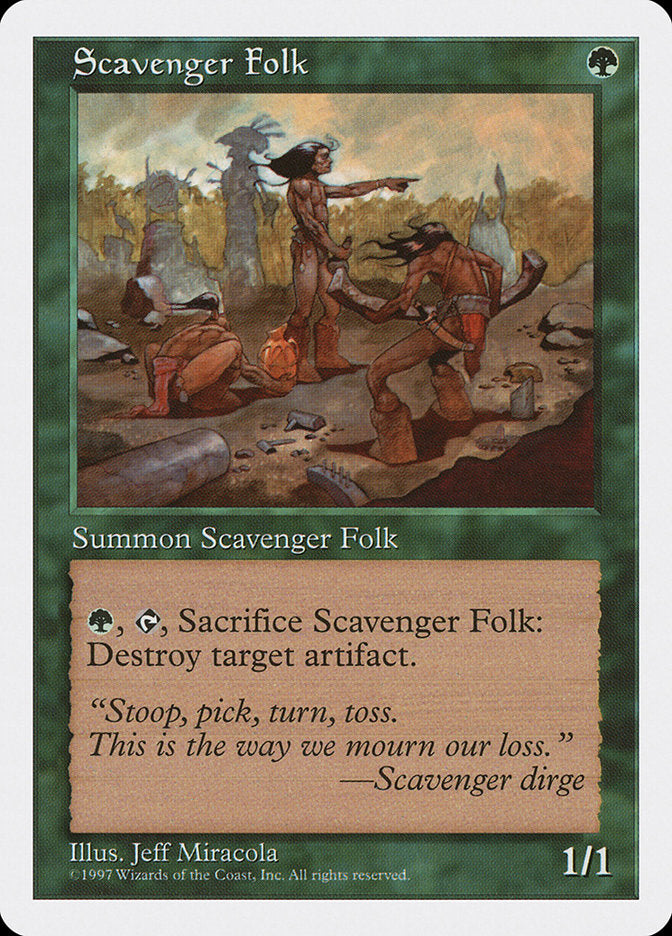 Scavenger Folk [Fifth Edition] | Gamer Loot