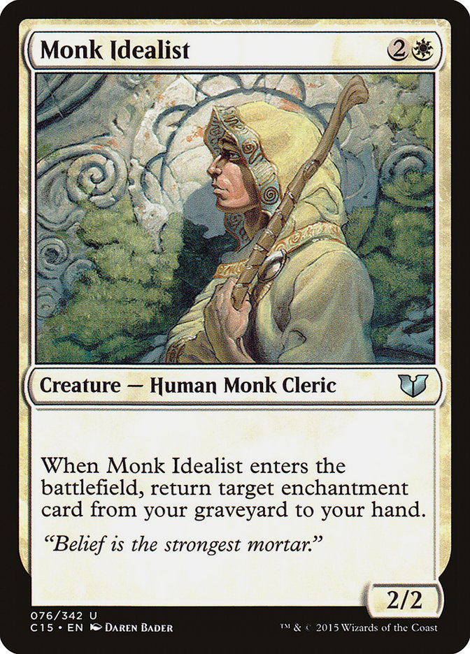 Monk Idealist [Commander 2015] | Gamer Loot