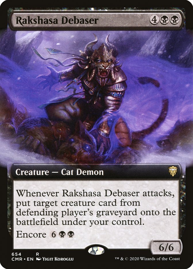 Rakshasa Debaser (Extended) [Commander Legends] | Gamer Loot