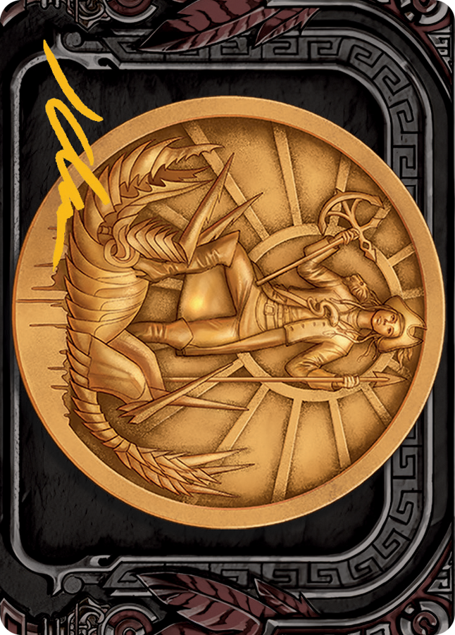 Captain Lannery Storm Art Card (Gold-Stamped Signature) [March of the Machine Art Series] | Gamer Loot