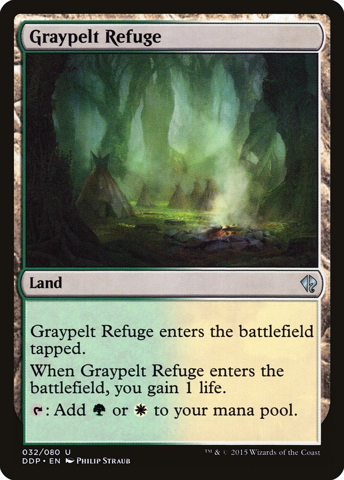 Graypelt Refuge [Duel Decks: Zendikar vs. Eldrazi] | Gamer Loot