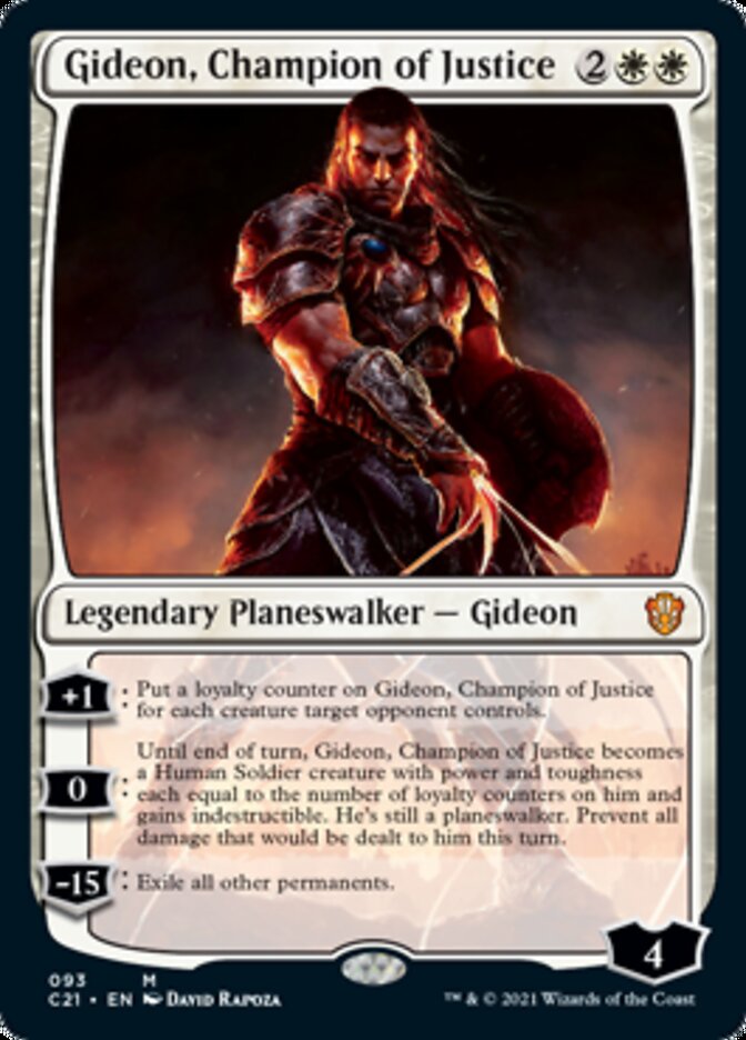 Gideon, Champion of Justice [Commander 2021] | Gamer Loot