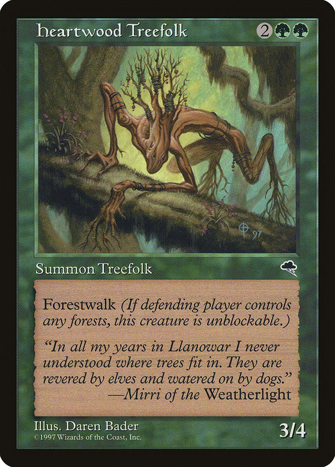 Heartwood Treefolk [Tempest] | Gamer Loot