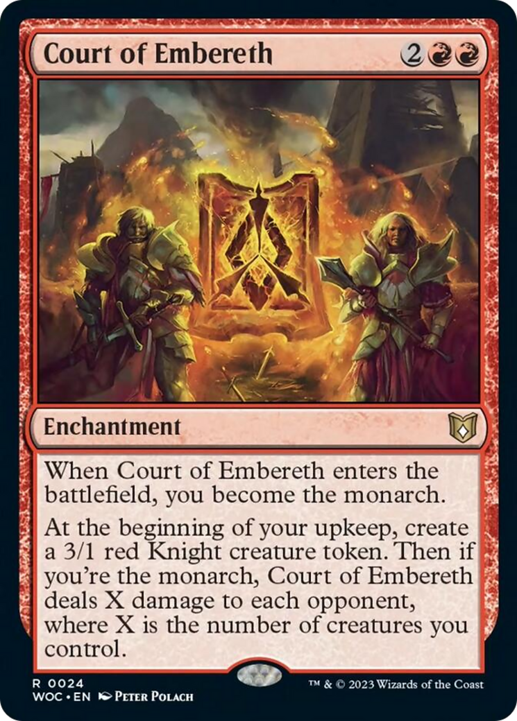 Court of Embereth [Wilds of Eldraine Commander] | Gamer Loot