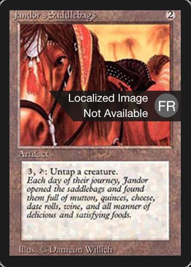 Jandor's Saddlebags [Foreign Black Border] | Gamer Loot