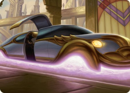 Mysterious Limousine Art Card [Streets of New Capenna Art Series] | Gamer Loot