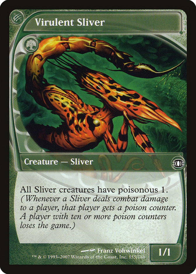 Virulent Sliver [Future Sight] | Gamer Loot