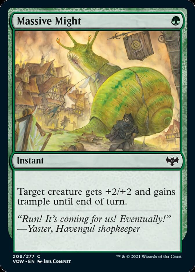 Massive Might [Innistrad: Crimson Vow] | Gamer Loot