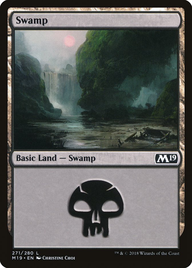 Swamp (271) [Core Set 2019] | Gamer Loot