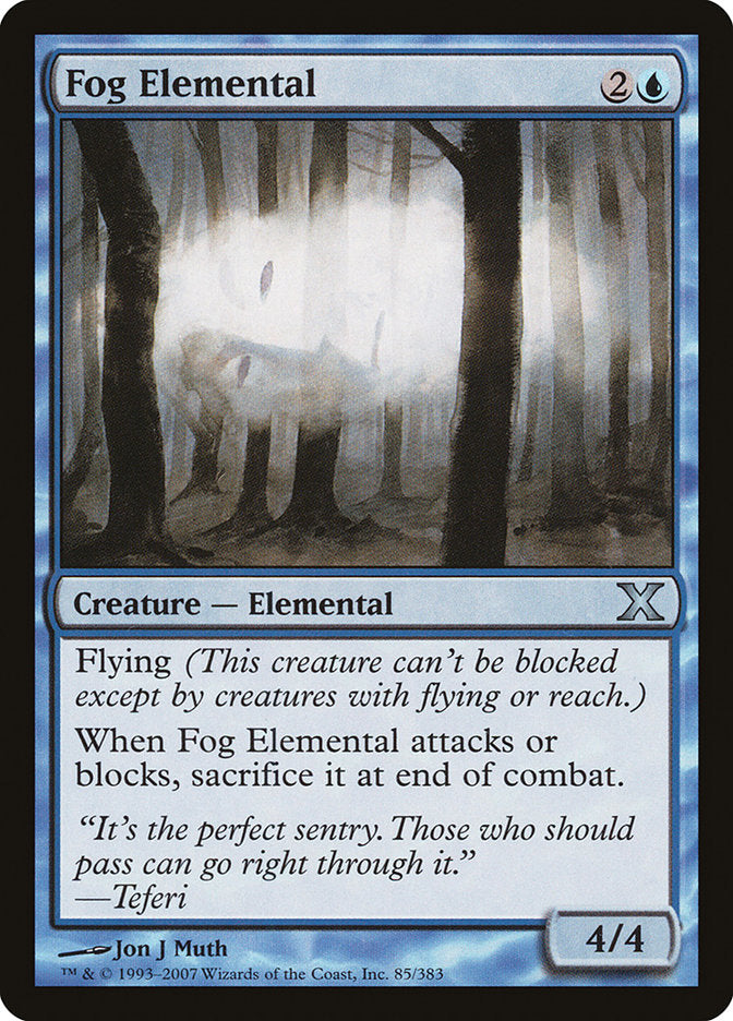 Fog Elemental [Tenth Edition] | Gamer Loot