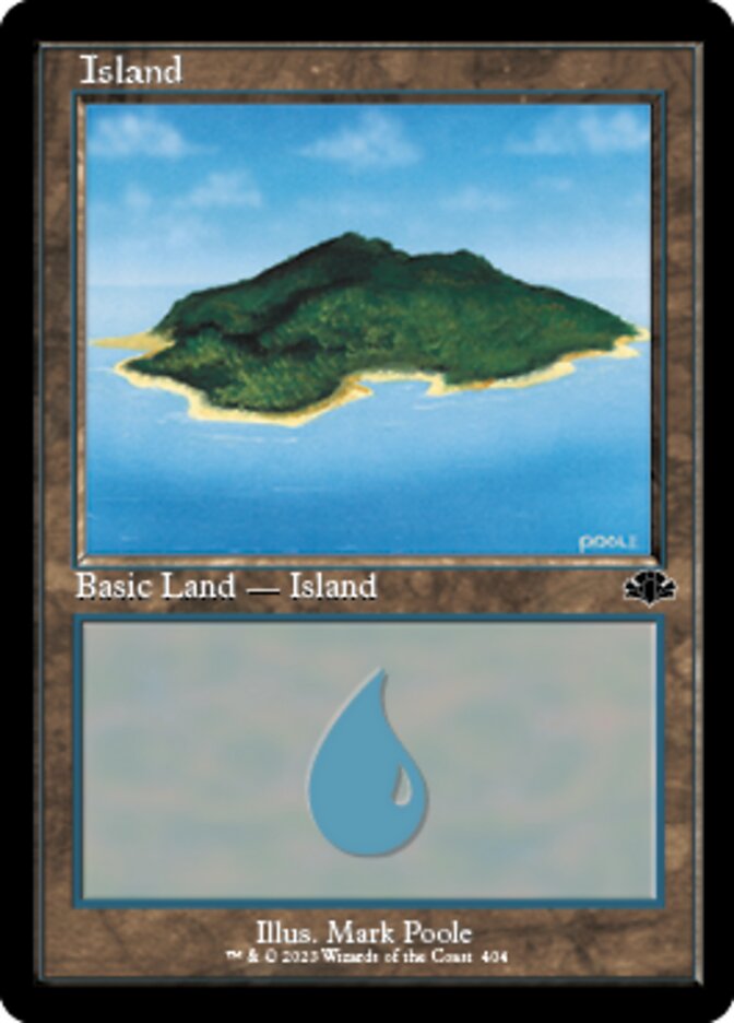 Island (404) (Retro) [Dominaria Remastered] | Gamer Loot