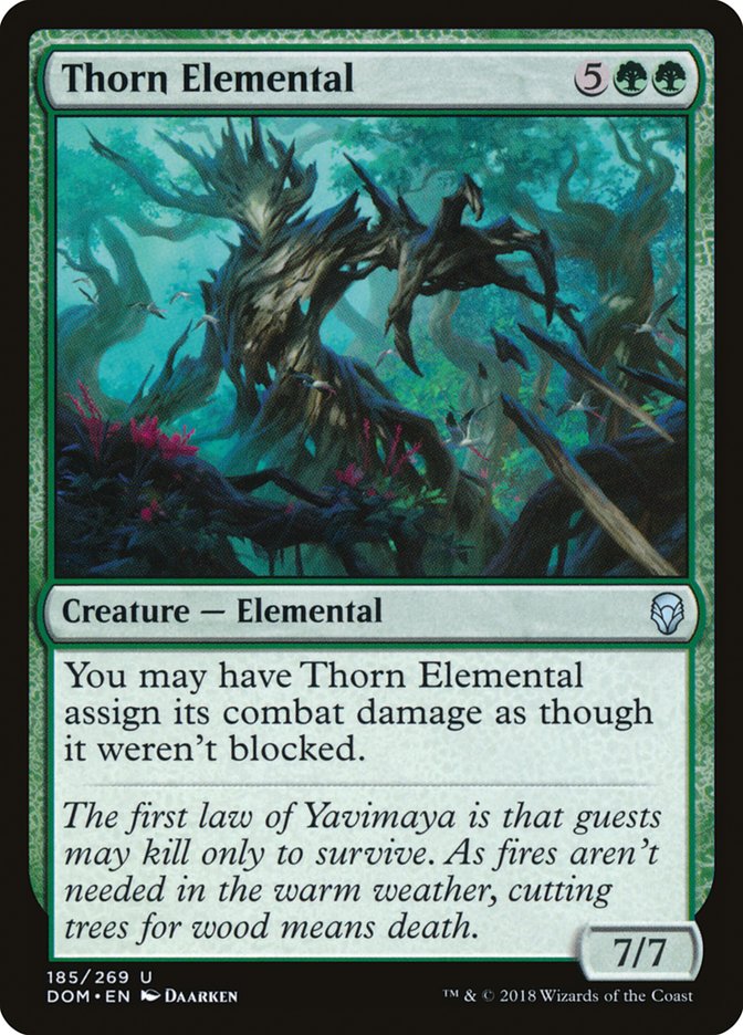 Thorn Elemental [Dominaria] | Gamer Loot